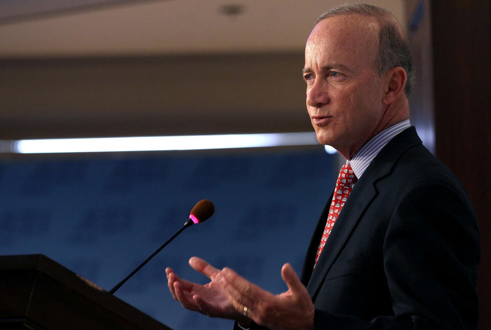 Former Indiana Gov. Mitch Daniels, who pushed for the choice program at the start, said choosing a private school is "not just about SAT scores." (Photo: Mark Wilson/Getty Images)