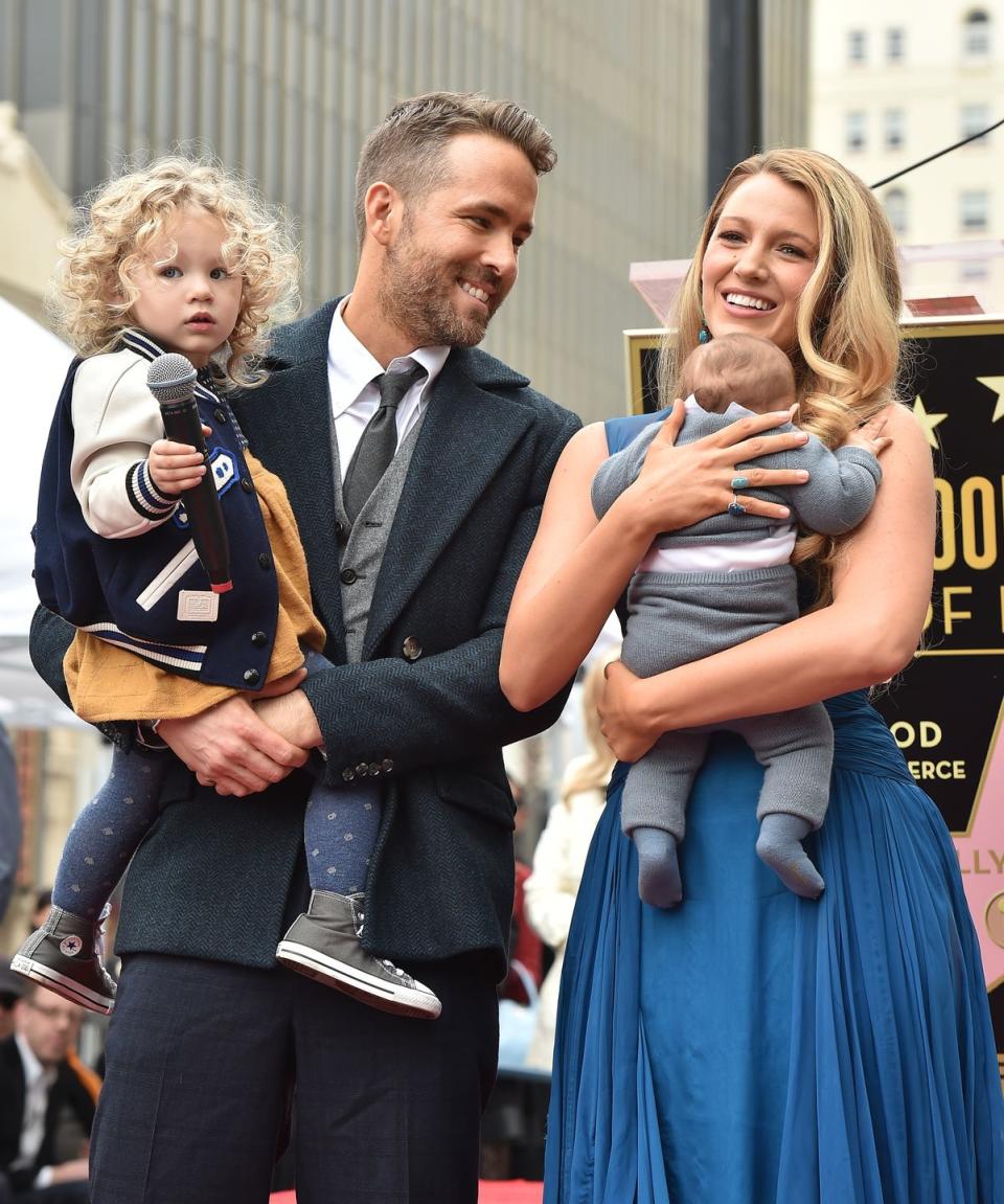 ryan reynolds honored with star on the hollywood walk of fame