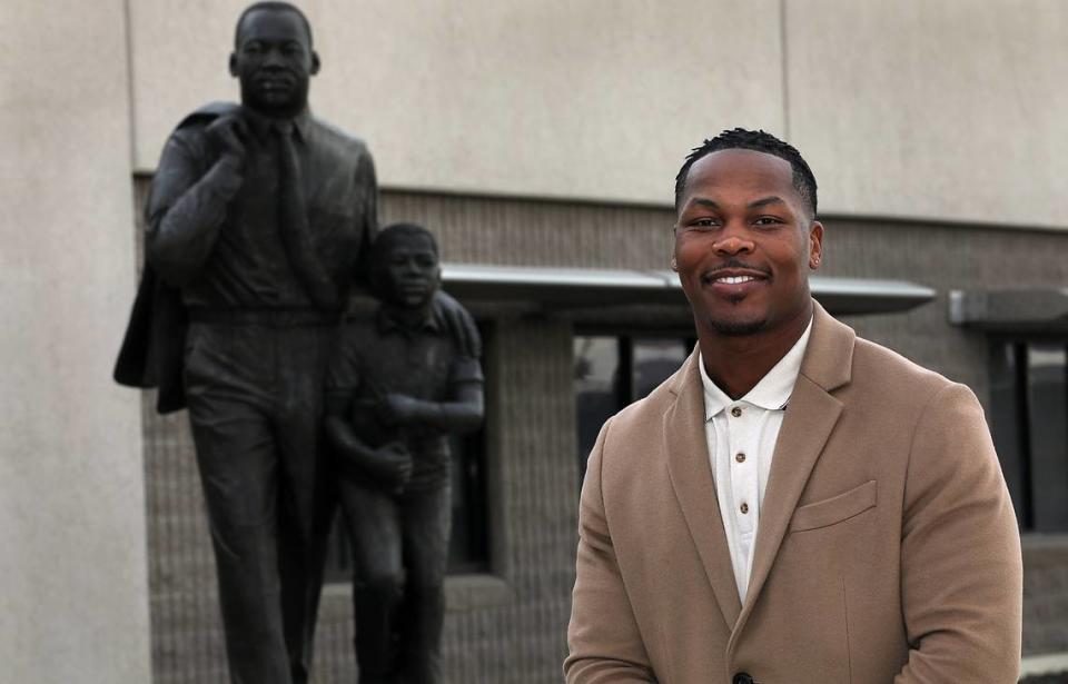 Joe Thornton, founder and mentor of Big Bro Joe Foundation, is being recognized in 2024 as the Martin Luther King Jr. Spirit Award winner at Columbia Basin College.