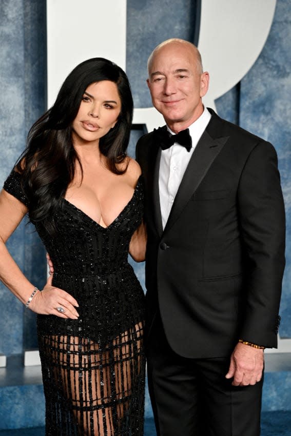 Jeff Bezos y Lauren Sanchez