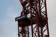 Cranes stand on a Carillion construction site in central London, Britain January 14, 2018. REUTERS/Simon Dawson