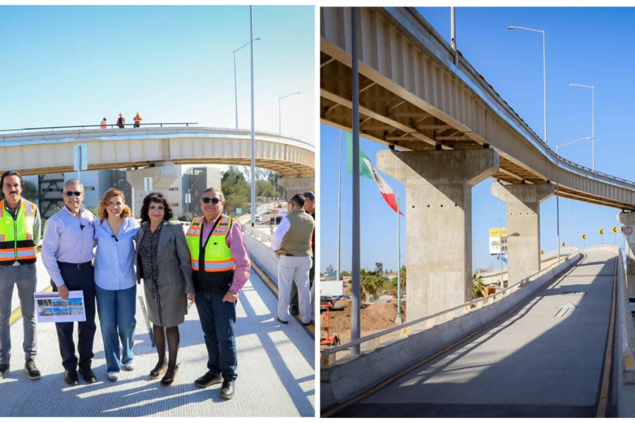 Marina del Pilar inauguró el primer puente de Eje Central en Mexicali  