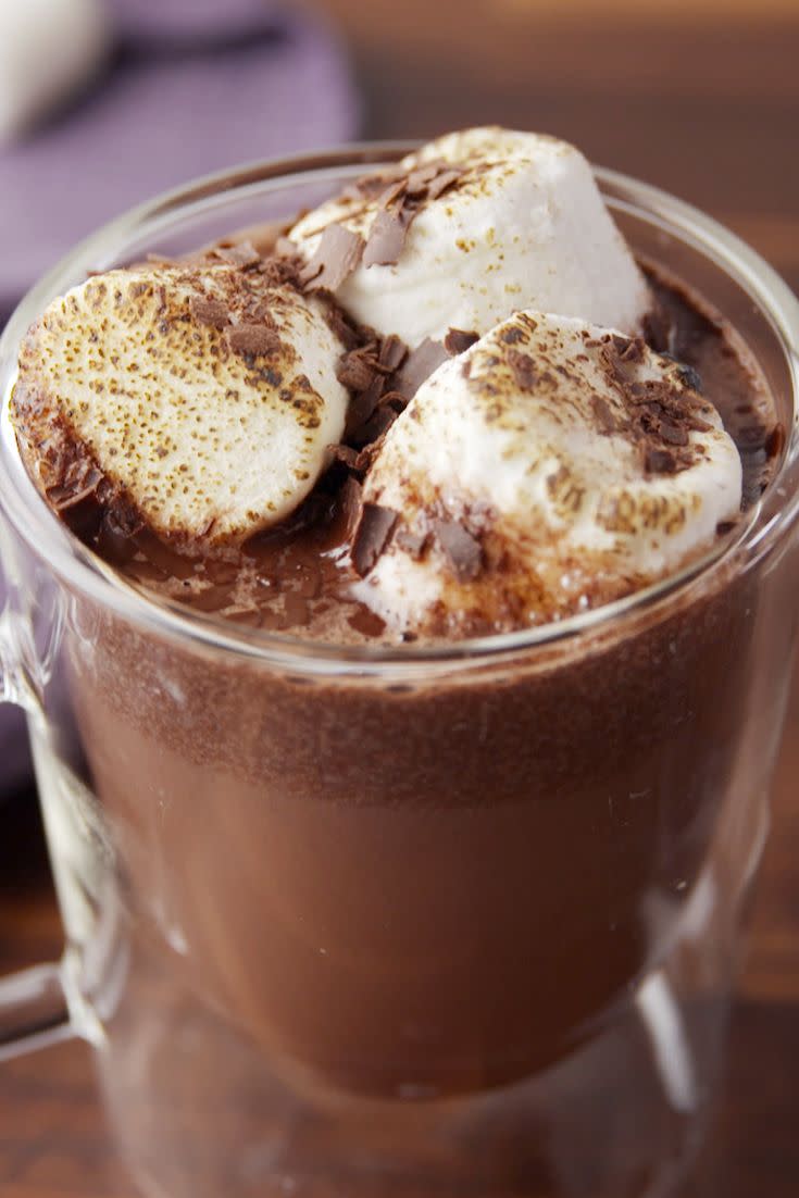 Crock-Pot Red Wine Hot Cocoa