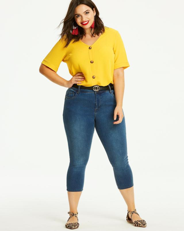 Plus Size Stretch Capris : Target