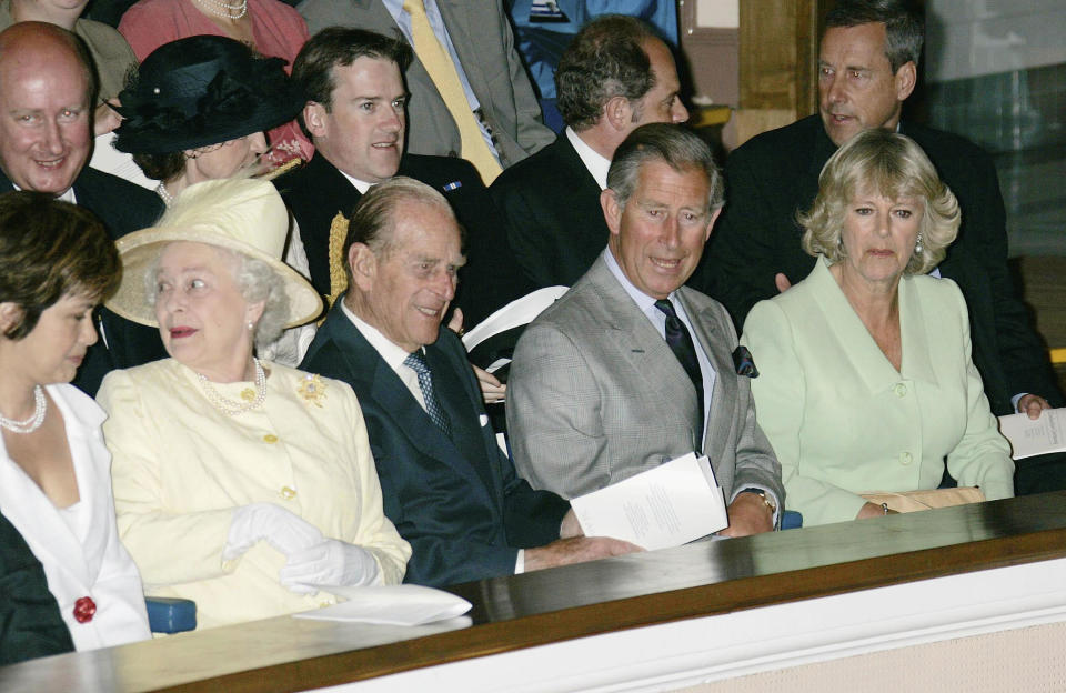 The Queen mingled with families and was praised for her down to earth nature by the university chancellor