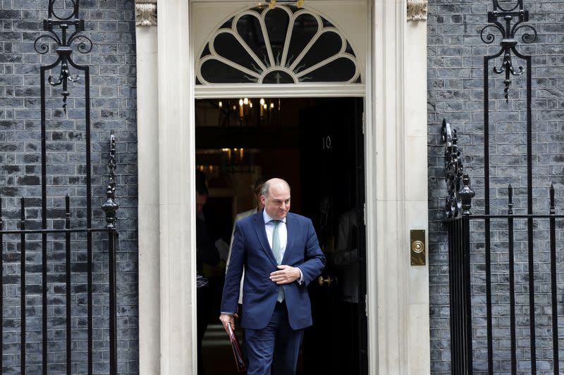 Cabinet meeting at Downing Street in London