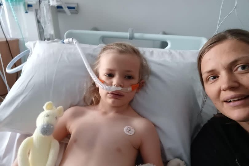 Girl, 6, left in an induced coma following a near fatal asthma attack inspires new NHS study