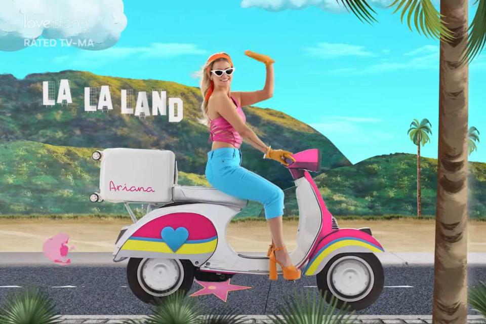 <p>Peacock</p> Ariana Madix in the "Love Island USA" Promo