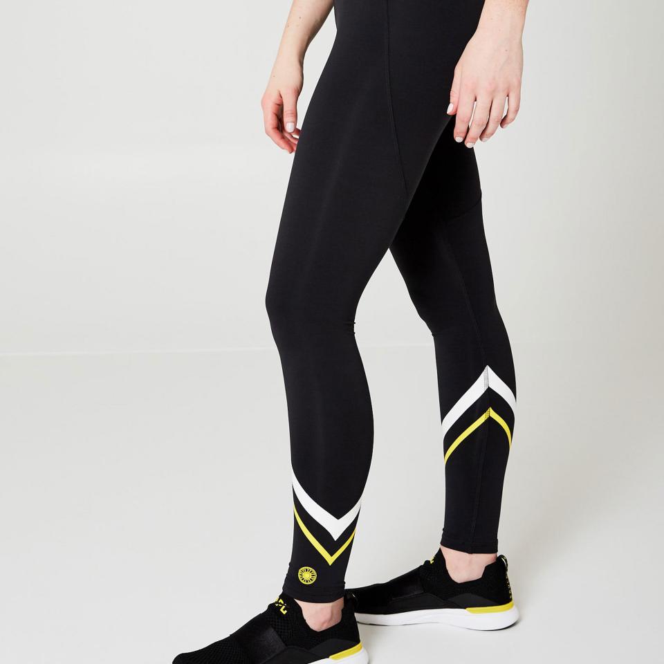 SoulCycle x Tory Sport Chevron Full-Length Legging