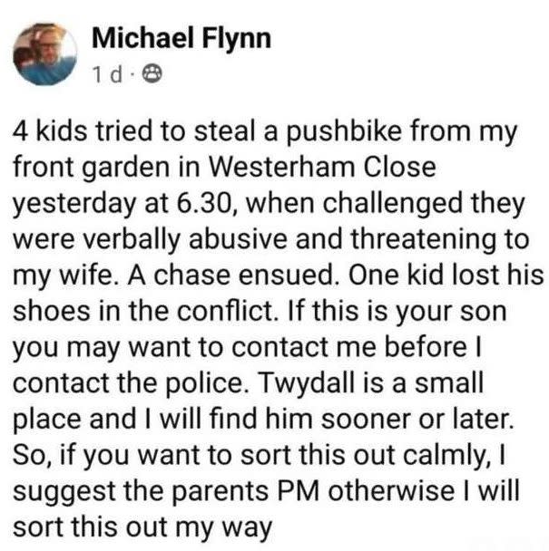 Michael Flynn's Facebook post