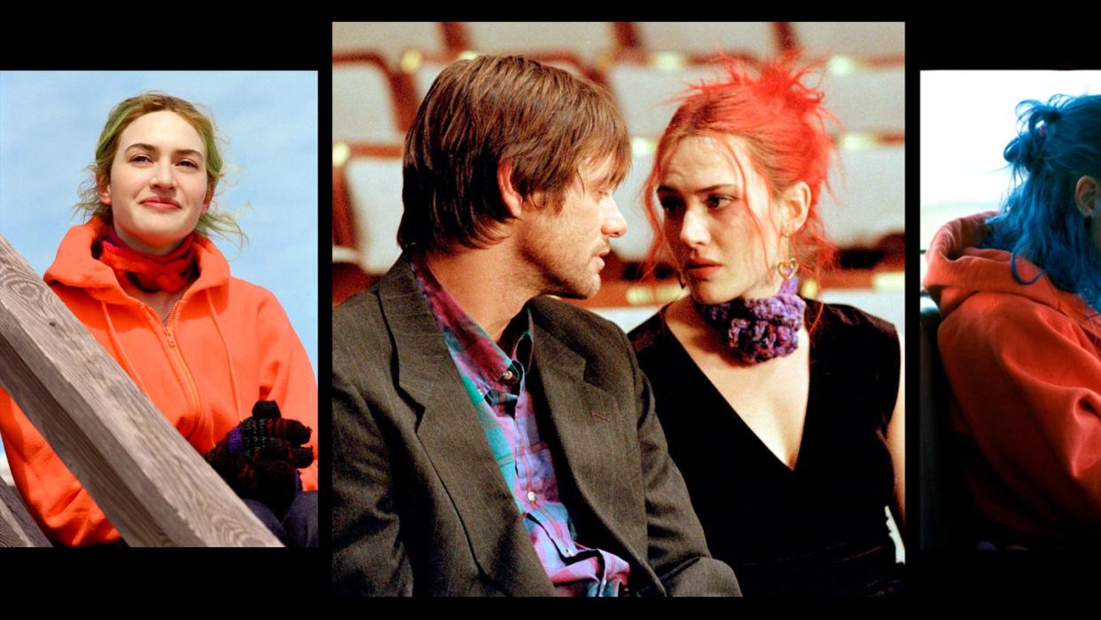 20 years of bold hair color in eternal sunshine of the spotless mind