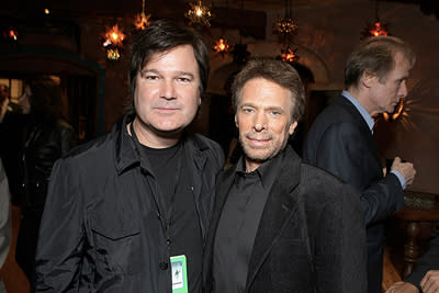 Gore Verbinski , director and Jerry Bruckheimer at the Disneyland premiere of Walt Disney Pictures' Pirates of the Caribbean: At World's End