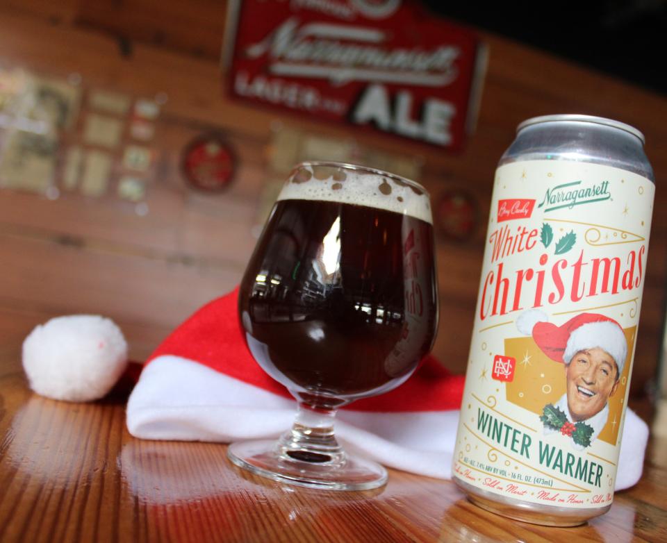 Narragansett Beer is getting into the holiday spirit by teaming up with the estate of Bing Crosby to release White Christmas Winter Warmer. It's available for a limited time only.