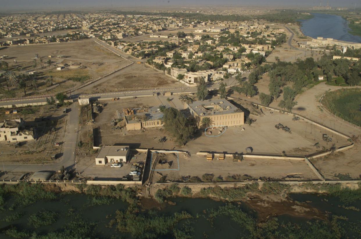 The base near Nasiriyah, Iraq where Joe Cancelino was stationed.