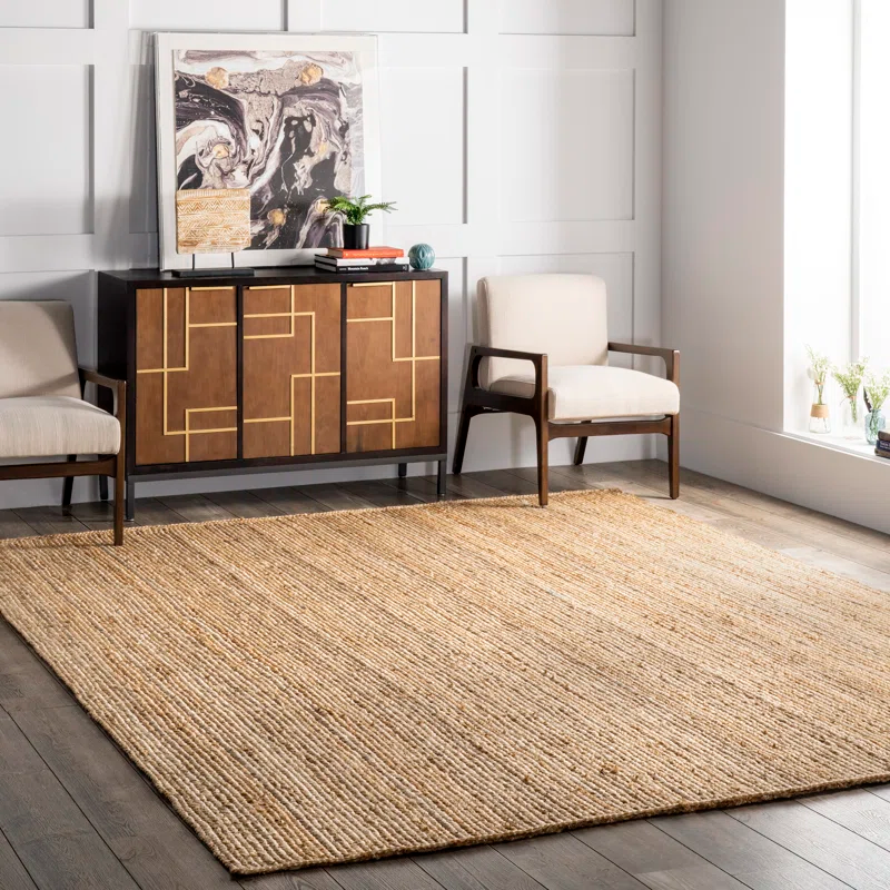 <p><a href="https://go.redirectingat.com?id=74968X1596630&url=https%3A%2F%2Fwww.wayfair.com%2Frugs%2Fpdp%2Fallmodern-hand-braided-jutesisal-area-rug-w001308508.html&sref=https%3A%2F%2F" rel="nofollow noopener" target="_blank" data-ylk="slk:Shop Now;elm:context_link;itc:0;sec:content-canvas" class="link rapid-noclick-resp">Shop Now</a></p><p>Handmade Braided Jute Area Rug</p><p>wayfair.com</p><p>$144.99</p>