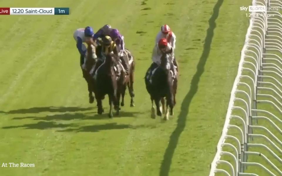 Soumillion - Jockey Christophe Soumillon sacked by Aga Khan Studs for elbowing rivalry off horse - SKY SPORTS