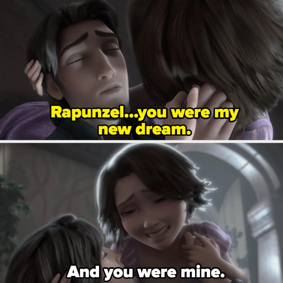 "Rapunzel...you were my new dream."