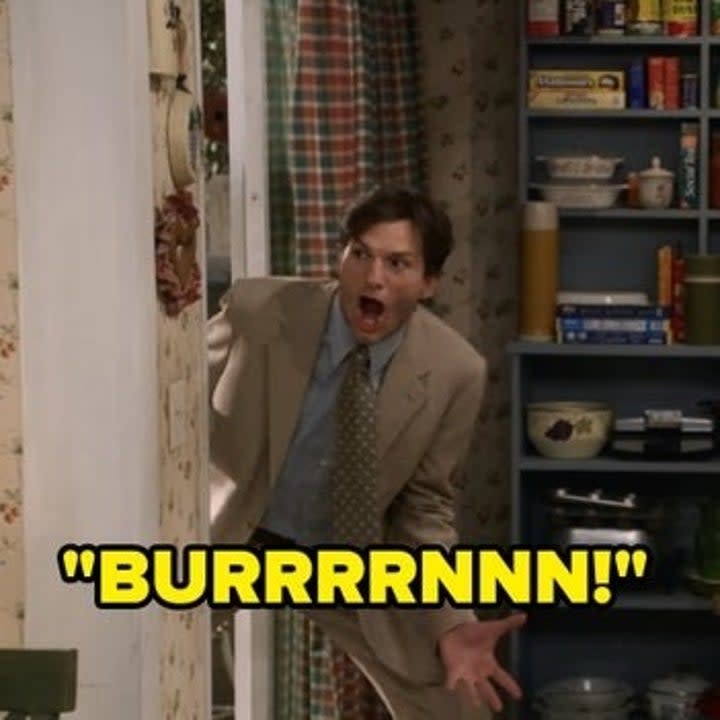 kelso screaming burn in that 90s show