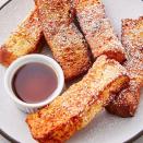 <p>There's no need to skip breakfast with these easy air fryer french toast sticks. There's no overnight soaking necessary or stressing over how hot the pan is getting. Aim for thick sliced of bread for sturdier french toast that's perfectly dunkable. </p><p>Get the <a href="https://www.delish.com/uk/cooking/recipes/a31987577/air-fryer-french-toast-sticks-recipe/" rel="nofollow noopener" target="_blank" data-ylk="slk:Air Fryer French Toast Sticks;elm:context_link;itc:0;sec:content-canvas" class="link ">Air Fryer French Toast Sticks</a> recipe.</p>