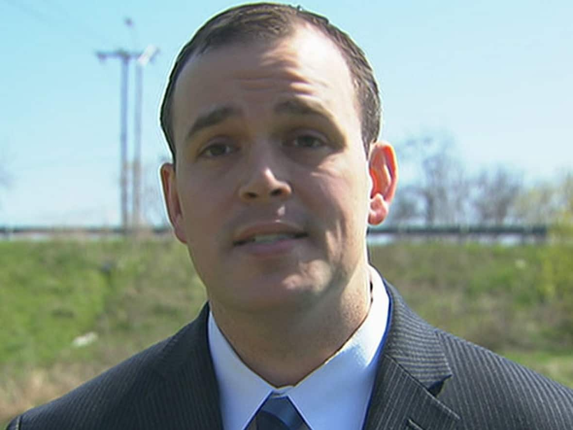 Sgt. Paul Gauthier, seen here in a photograph taken from video from 2010, was found not guilty of two disciplinary charges, stemming from the arrest, questioning and release of serial killer Bruce McArthur in 2016. (CBC - image credit)