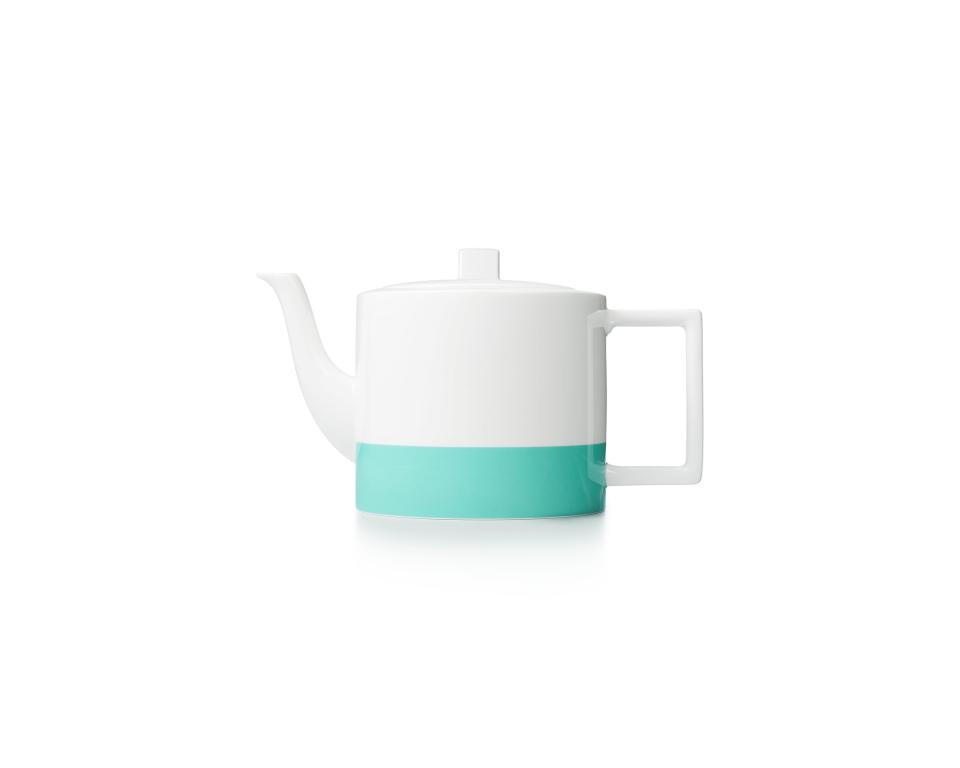 Color Block teapot.