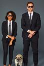 <p>Couples and BFFs can easily recreate the iconic movie look with all-black suits, ties, sunglasses and — if you have one — a pup! </p>