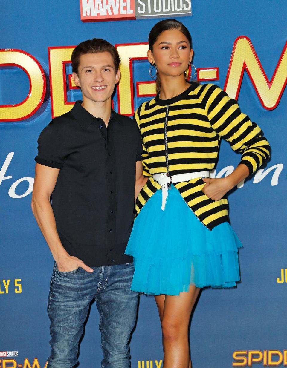 Tom Holland and Zendaya