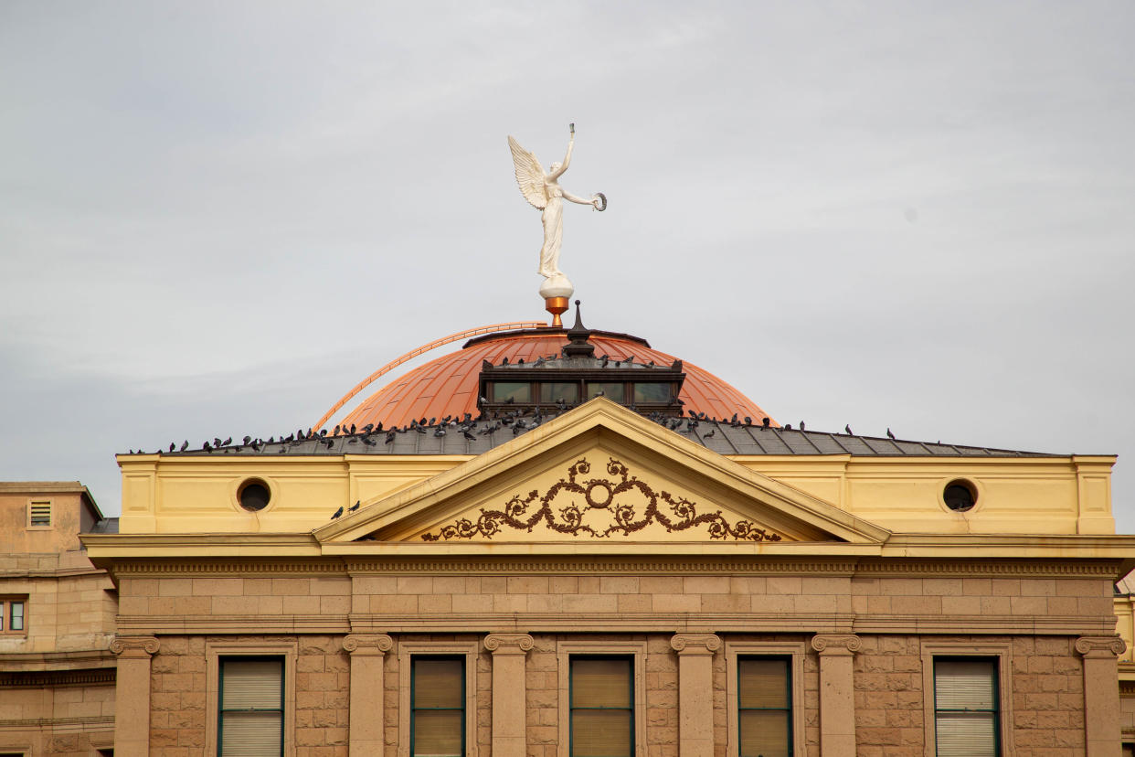 The Arizona state Capitol in Phoenix.