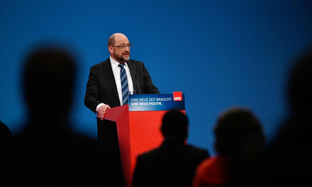 Martin Schulz, the SPD leader