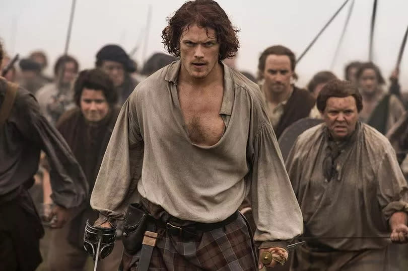 Sam Heughan as Jamie Fraser