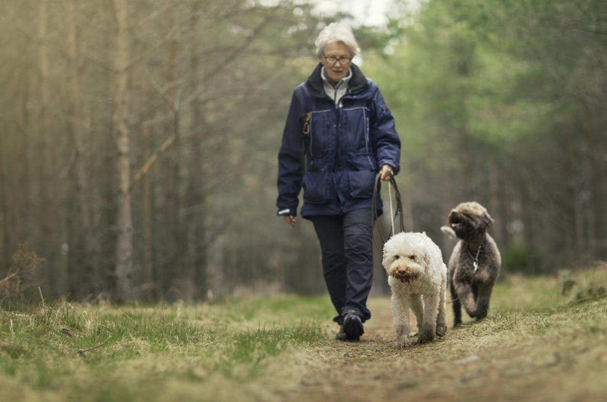 <span class="caption">Try to get outside during daylight to set your circadian rhythms.</span> <span class="attribution"><span class="source">LordRunar /Getty Images</span></span>