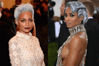 At this year's 'Manus x Machina: Fashion In An Age of Technology,' Ciara went for Nicole Richie's 2013 'Punk: Chaos to Couture' Topshop look, sporting gun mental locks and a sequined high neck H&M dress.