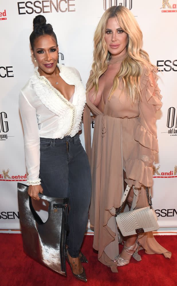 Sheree Whitfield and Kim Zolciak-Biermann