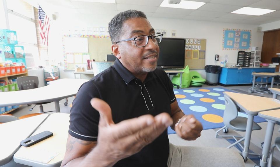 East Ramapo Schools Superintendent Clarence Ellis at Grandview Elementary in Monsey Sept. 5, 2023.