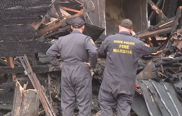 PHOTO: Fire crews responded to a deadly fire in Nescopeck, Pennsylvania, Aug. 5, 2022. (WNEP)