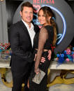 <p>Nick and Vanessa Lachey are hands-on at Netflix's Date Night Event celebrating unscripted and stand-up talent at The London in West Hollywood on Sept. 22. </p>