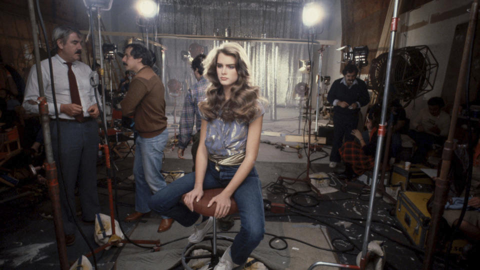 This image released by ABC Studios shows a young Brooke Shields in a scene from the docuseries "Pretty Baby: Brooke Shields," premiering Monday on Hulu. (ABC News Studios via AP)