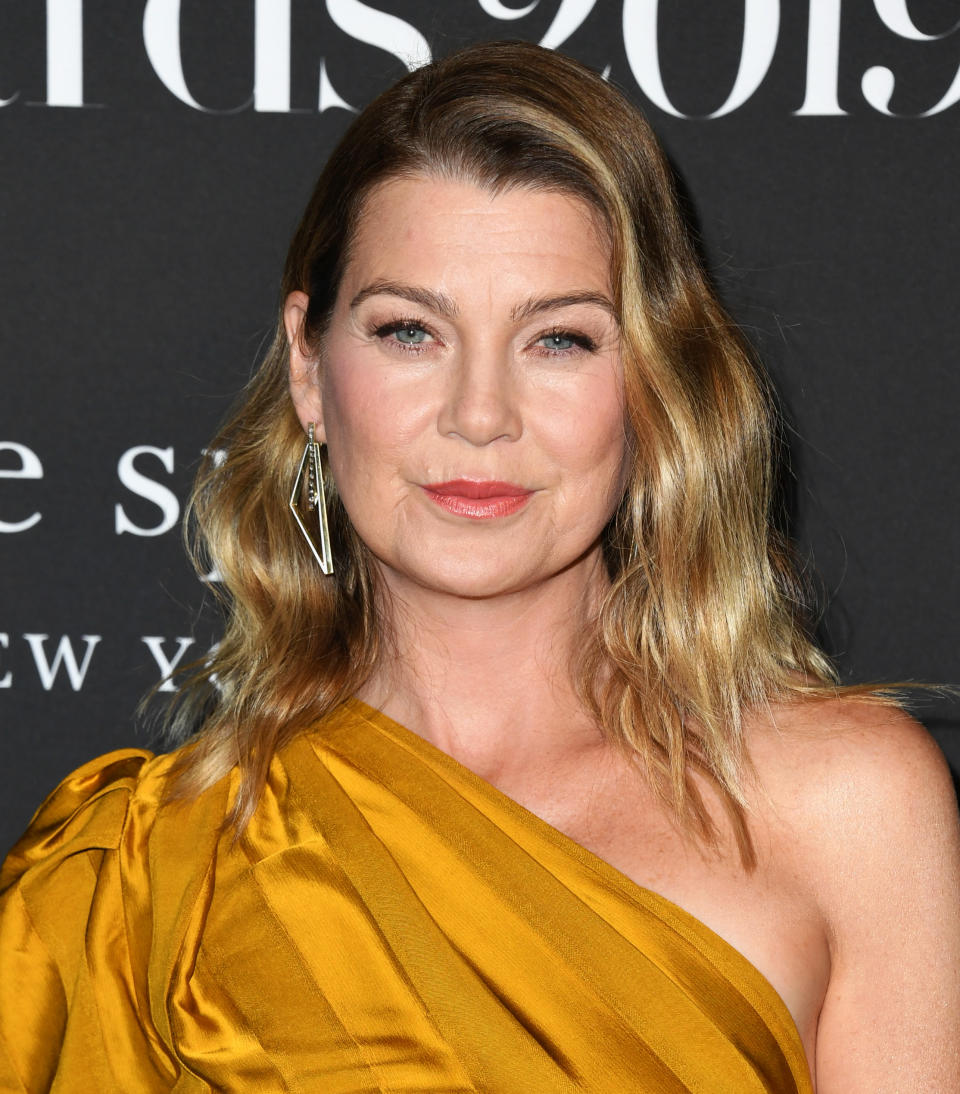 LOS ANGELES, CALIFORNIA - OCTOBER 21:  Ellen Pompeo attends the 2019 InStyle Awards at The Getty Center on October 21, 2019 in Los Angeles, California. (Photo by Jon Kopaloff/Getty Images)