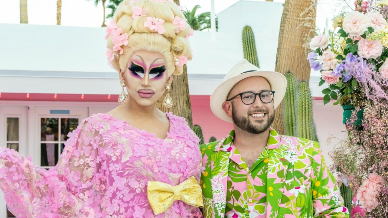 Trixie Mattel and David Silver