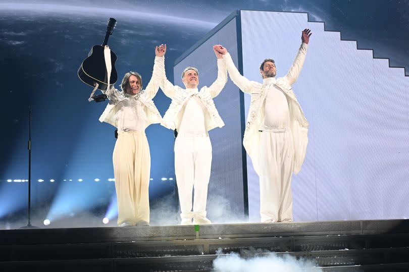 Take That are due to play SEVEN gigs at Co-op Live Arena in the coming weeks -Credit:Dave Hogan/ Hogan Media Ltd/Shutterstock