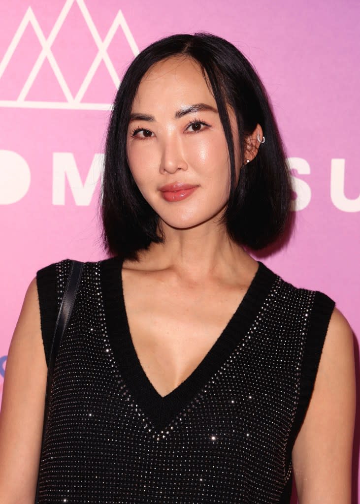 Chriselle Lim at The Wrap's Power Women Summit, Maybourne Hotel, Beverly Hills, California on Dec 5, 2023.
