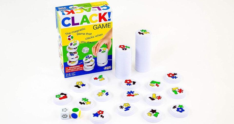 CLACK! Magnetic Stacking Game