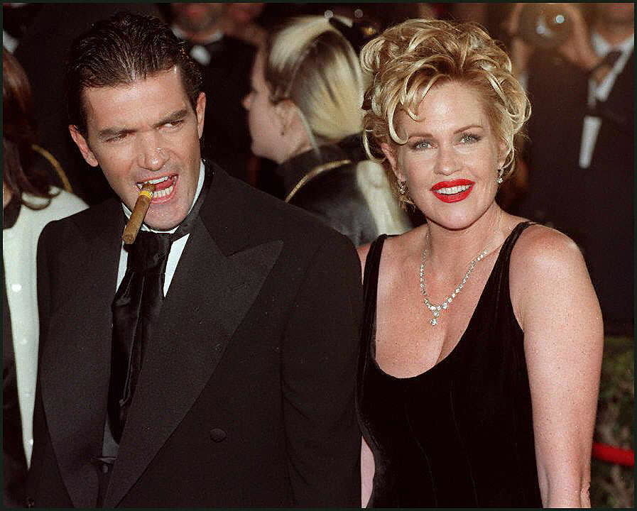 Melanie Griffith et Antonio Banderas, nineties lovers