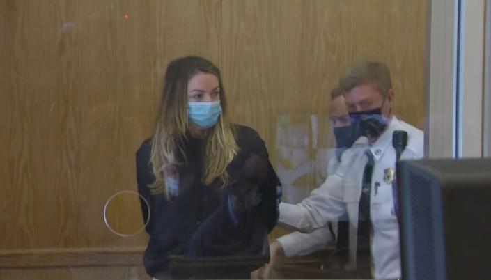 High bail for girlfriend charged with manslaughter in death of off-duty Boston police officer