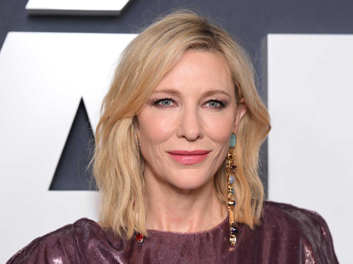 Cate Blanchett Goes Pink for Blue Jasmine