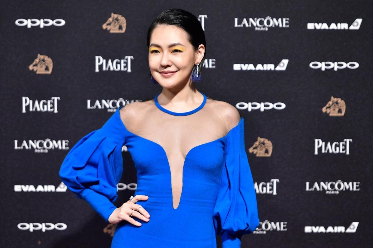 Taiwanese television host Dee Hsu is well-known celebrity in China (AFP via Getty Images)