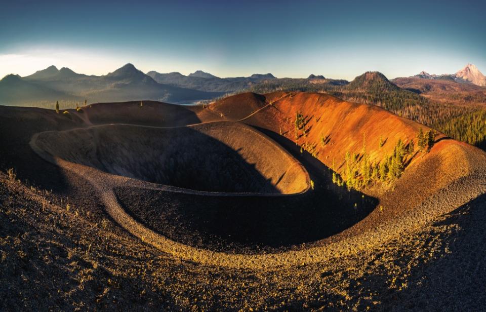 Cinder Cone at Lassen Volcanic National Park, California via Getty Images