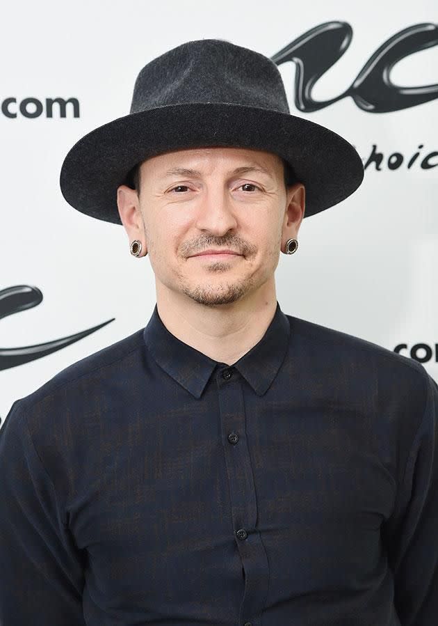 Linkin Park frontman Chester Bennington tragically died last month. Source: Getty