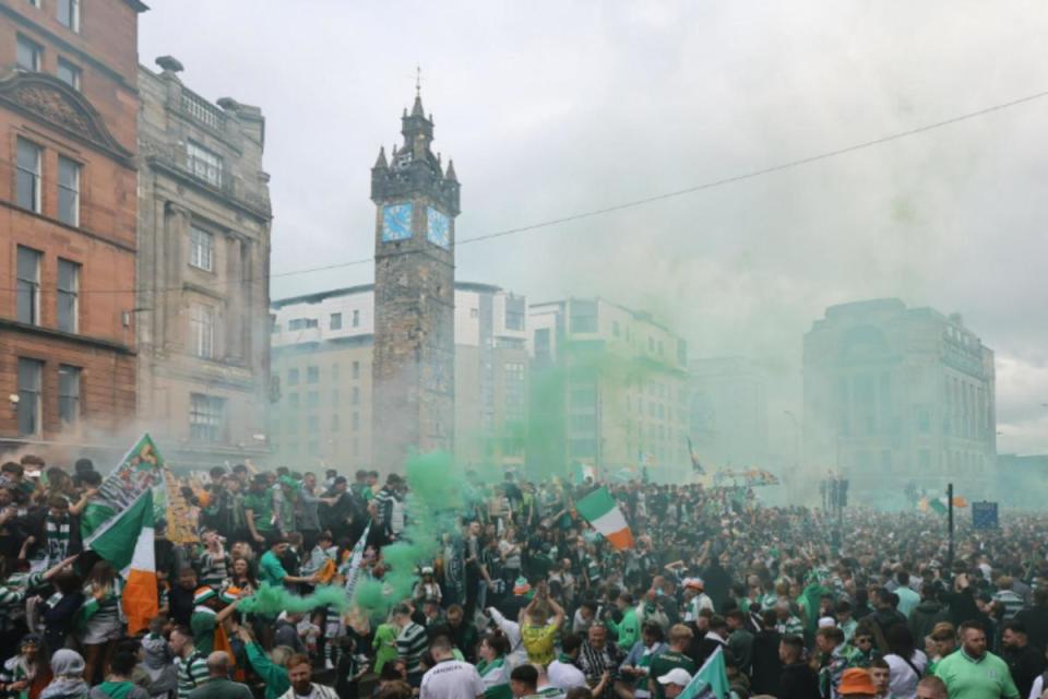 Celtic title celebrations <i>(Image: Colin Mearns)</i>