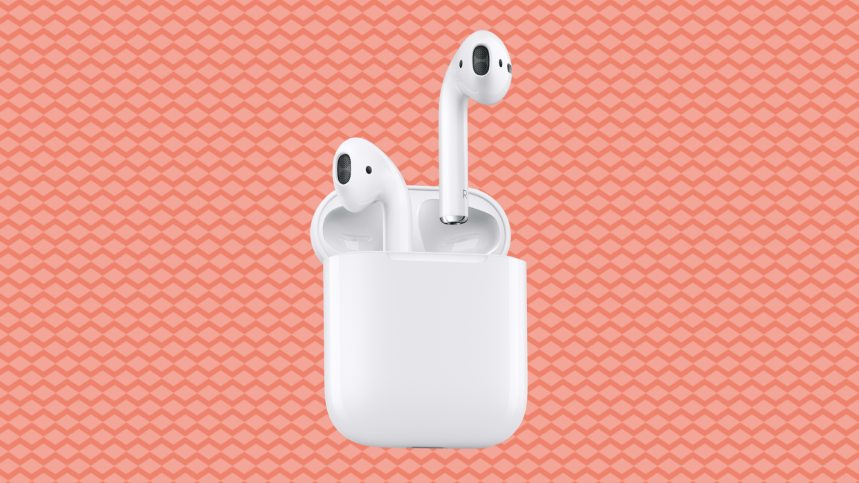 Only $129 for Apple AirPods—save 30 bucks. (Photo: Amazon)